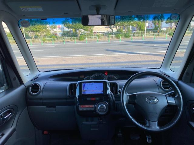 タント カスタムVセレクション 車検R8年6月まで 社外ナビ 地デジTV 14インチ純正アルミ オートエアコン 左側スライドドア 革巻ステアリング(14枚目)