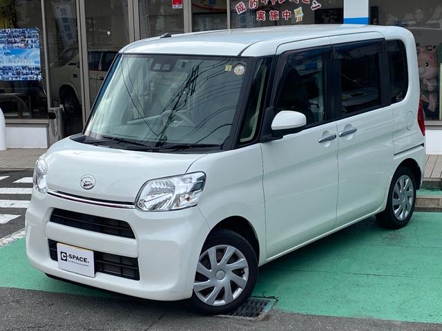 タント Ｘ　ＳＡＩＩＩ　ワンオーナー　パワースライドドア　バックカメラ　ディーラーオプションナビ　スマートアシスト　シートヒーター　ＥＴＣ　Ｂｌｕｅｔｏｏｔｈ　スマートキー　プッシュスタート　フルセグＴＶ　車検整備付　４ＷＤ（3枚目）