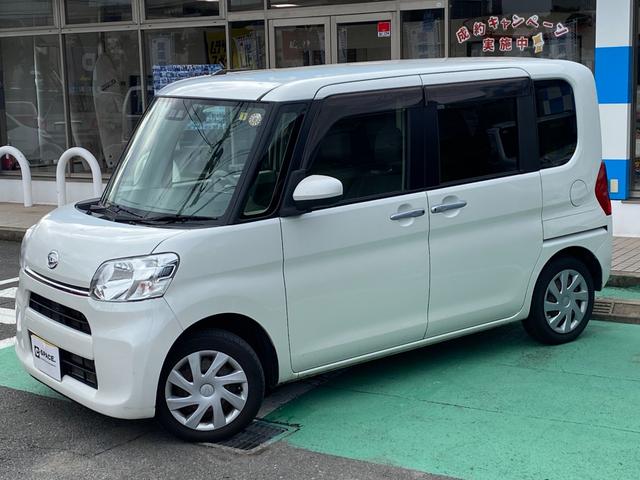 タント Ｘ　ＳＡＩＩＩ　ワンオーナー　パワースライドドア　バックカメラ　ディーラーオプションナビ　スマートアシスト　シートヒーター　ＥＴＣ　Ｂｌｕｅｔｏｏｔｈ　スマートキー　プッシュスタート　フルセグＴＶ　車検整備付　４ＷＤ（4枚目）