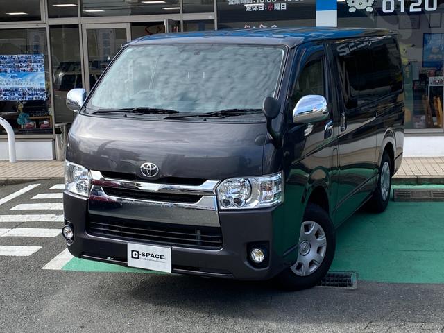 ハイエースバン ロングスーパーGL 4WD 法人ワンオーナー タイミングベルト交換渡し バックカメラ ディーゼルターボ 両側スライドドア ディーラーオプションナビ ETC キーレス 小窓 車検整備付き(2枚目)