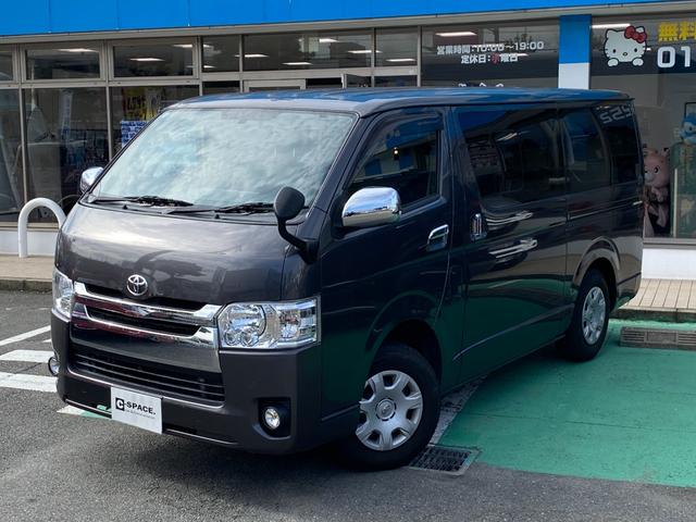 ハイエースバン ロングスーパーGL 4WD 法人ワンオーナー タイミングベルト交換渡し バックカメラ ディーゼルターボ 両側スライドドア ディーラーオプションナビ ETC キーレス 小窓 車検整備付き(3枚目)