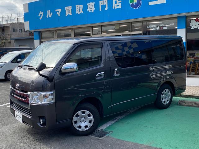 ハイエースバン ロングスーパーGL 4WD 法人ワンオーナー タイミングベルト交換渡し バックカメラ ディーゼルターボ 両側スライドドア ディーラーオプションナビ ETC キーレス 小窓 車検整備付き(4枚目)
