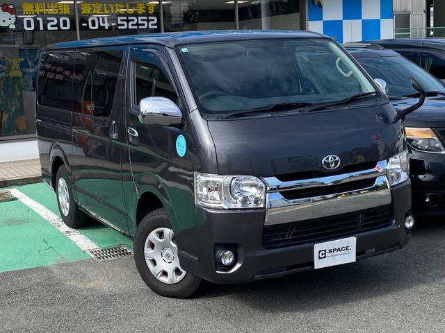 ハイエースバン ロングスーパーGL 4WD 法人ワンオーナー タイミングベルト交換渡し バックカメラ ディーゼルターボ 両側スライドドア ディーラーオプションナビ ETC キーレス 小窓 車検整備付き(6枚目)