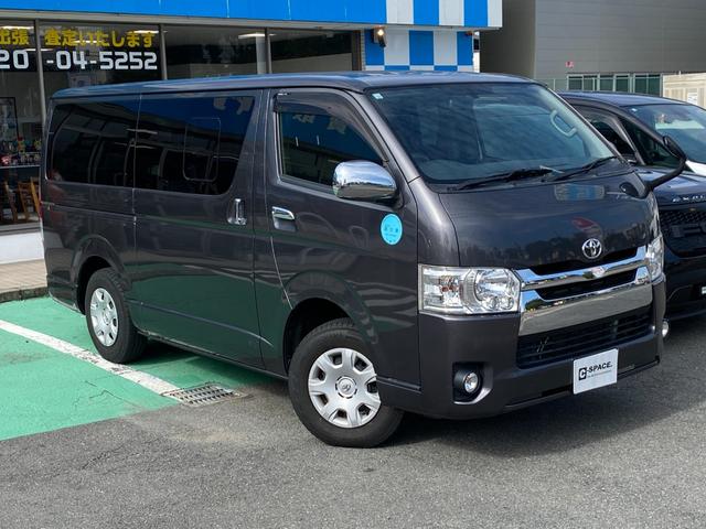 ハイエースバン ロングスーパーGL 4WD 法人ワンオーナー タイミングベルト交換渡し バックカメラ ディーゼルターボ 両側スライドドア ディーラーオプションナビ ETC キーレス 小窓 車検整備付き(7枚目)