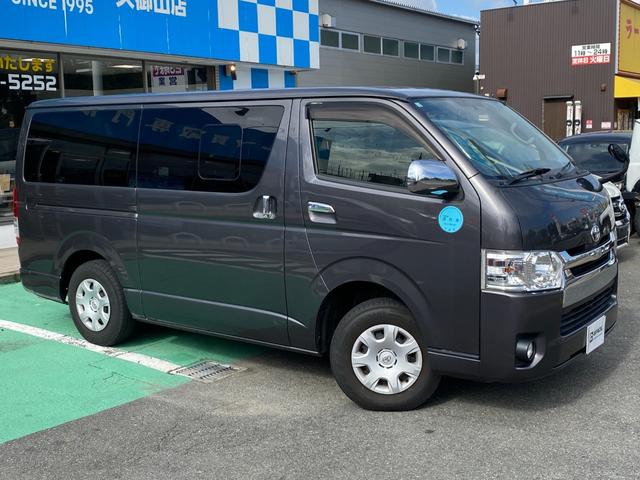 ハイエースバン ロングスーパーGL 4WD 法人ワンオーナー タイミングベルト交換渡し バックカメラ ディーゼルターボ 両側スライドドア ディーラーオプションナビ ETC キーレス 小窓 車検整備付き(8枚目)