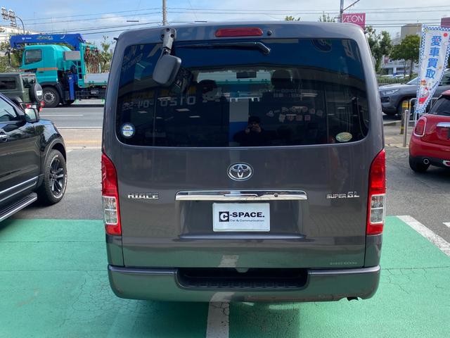 ハイエースバン ロングスーパーGL 4WD 法人ワンオーナー タイミングベルト交換渡し バックカメラ ディーゼルターボ 両側スライドドア ディーラーオプションナビ ETC キーレス 小窓 車検整備付き(11枚目)