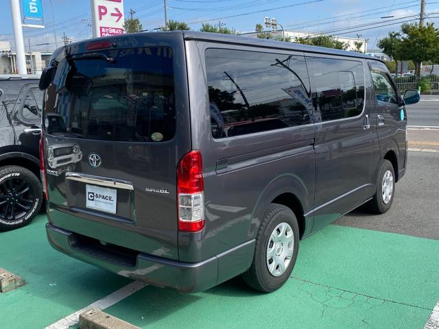 ハイエースバン ロングスーパーGL 4WD 法人ワンオーナー タイミングベルト交換渡し バックカメラ ディーゼルターボ 両側スライドドア ディーラーオプションナビ ETC キーレス 小窓 車検整備付き(12枚目)