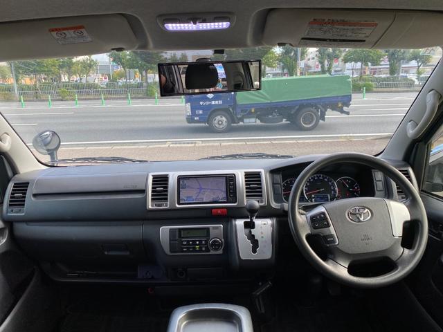 ハイエースバン ロングスーパーGL 4WD 法人ワンオーナー タイミングベルト交換渡し バックカメラ ディーゼルターボ 両側スライドドア ディーラーオプションナビ ETC キーレス 小窓 車検整備付き(14枚目)