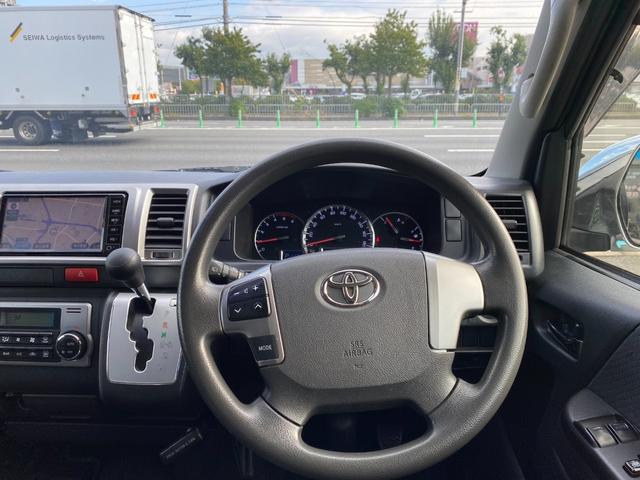 ハイエースバン ロングスーパーGL 4WD 法人ワンオーナー タイミングベルト交換渡し バックカメラ ディーゼルターボ 両側スライドドア ディーラーオプションナビ ETC キーレス 小窓 車検整備付き(15枚目)