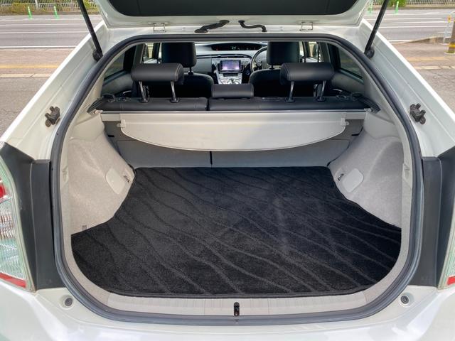 プリウス G モデリスタフルエアロ バックカメラ クルコン パワーシート ETC ドラレコ アルパインナビ ハーフレザー 社外18インチアルミ 地デジTV スマートキー(20枚目)