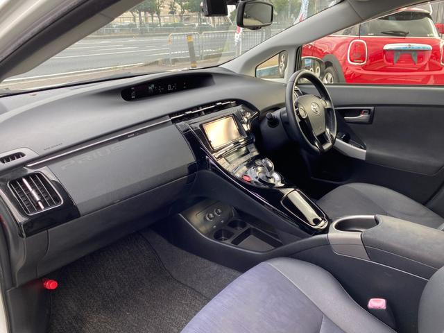 プリウス G モデリスタフルエアロ バックカメラ クルコン パワーシート ETC ドラレコ アルパインナビ ハーフレザー 社外18インチアルミ 地デジTV スマートキー(24枚目)