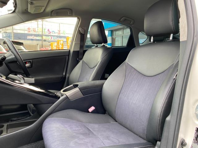 プリウス G モデリスタフルエアロ バックカメラ クルコン パワーシート ETC ドラレコ アルパインナビ ハーフレザー 社外18インチアルミ 地デジTV スマートキー(25枚目)