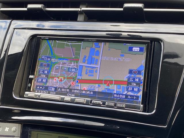 プリウス G モデリスタフルエアロ バックカメラ クルコン パワーシート ETC ドラレコ アルパインナビ ハーフレザー 社外18インチアルミ 地デジTV スマートキー(26枚目)