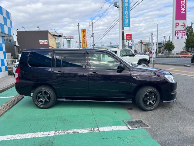 サクシード ハイブリッドＴＸ　ＴＲＤエアロ　社外ナビ　バックカメラ　キーレス　トヨタセーフティセンス　Ｂｌｕｅｔｏｏｔｈ　フルセグＴＶ　ＥＴＣ　ドラレコ　革調シートカバー　ＬＥＤヘッドライト　社外１５インチアルミ（11枚目）