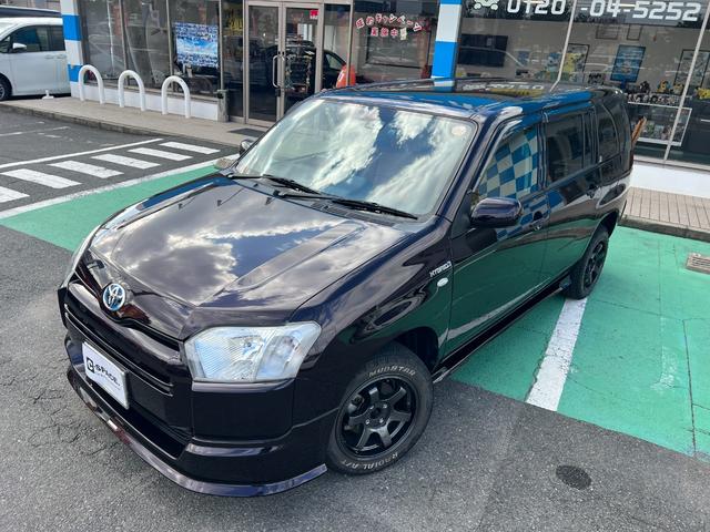 サクシード ハイブリッドＴＸ　ＴＲＤエアロ　社外ナビ　バックカメラ　キーレス　トヨタセーフティセンス　Ｂｌｕｅｔｏｏｔｈ　フルセグＴＶ　ＥＴＣ　ドラレコ　革調シートカバー　ＬＥＤヘッドライト　社外１５インチアルミ（16枚目）