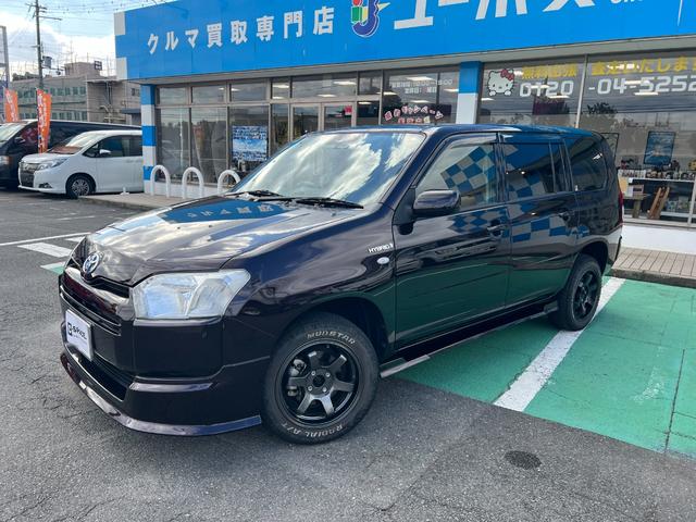 サクシード ハイブリッドＴＸ　ＴＲＤエアロ　社外ナビ　バックカメラ　キーレス　トヨタセーフティセンス　Ｂｌｕｅｔｏｏｔｈ　フルセグＴＶ　ＥＴＣ　ドラレコ　革調シートカバー　ＬＥＤヘッドライト　社外１５インチアルミ（17枚目）