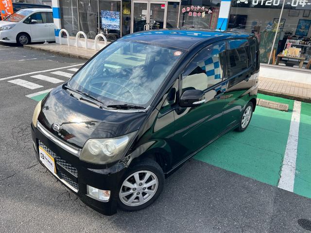 ムーヴ カスタム RS スマートキー オートエアコン 純正アルミ HIDヘッドライト(11枚目)