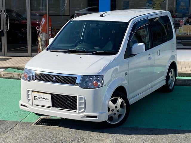 ｅＫスポーツ ＲＳ　ターボ車　車検Ｒ９年１０月３０日まで　パワースライドドア　１４インチ純正アルミ　社外ナビ　電格ミラー　キーレス　エアコン（2枚目）