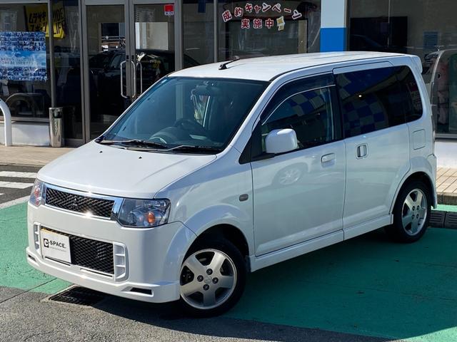 ｅＫスポーツ ＲＳ　ターボ車　車検Ｒ９年１０月３０日まで　パワースライドドア　１４インチ純正アルミ　社外ナビ　電格ミラー　キーレス　エアコン（3枚目）