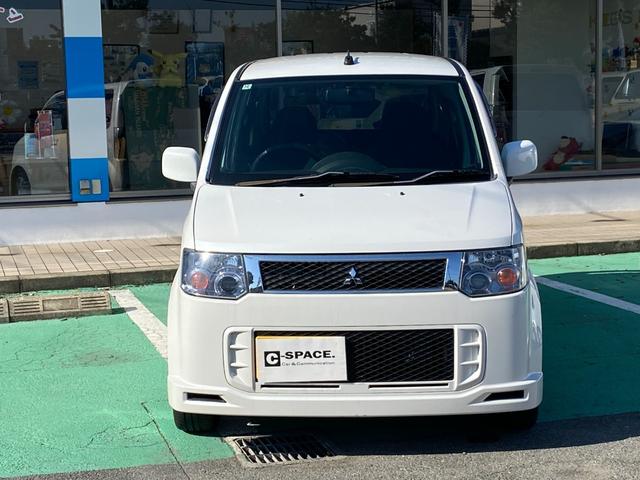 ｅＫスポーツ ＲＳ　ターボ車　車検Ｒ９年１０月３０日まで　パワースライドドア　１４インチ純正アルミ　社外ナビ　電格ミラー　キーレス　エアコン（5枚目）