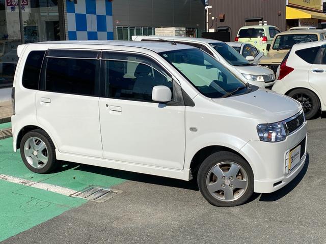 ｅＫスポーツ ＲＳ　ターボ車　車検Ｒ９年１０月３０日まで　パワースライドドア　１４インチ純正アルミ　社外ナビ　電格ミラー　キーレス　エアコン（8枚目）