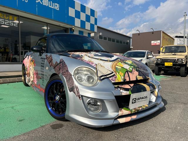 コペン アクティブトップ　痛車　ドライブレコーダー　ＥＴＣ　ナビ　キーレスエントリー　ＡＴ　ＡＢＳ　アルミホイール　エアコン　パワーウィンドウ（2枚目）