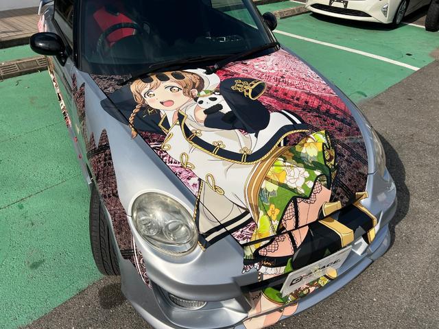 コペン アクティブトップ　痛車　ドライブレコーダー　ＥＴＣ　ナビ　キーレスエントリー　ＡＴ　ＡＢＳ　アルミホイール　エアコン　パワーウィンドウ（6枚目）