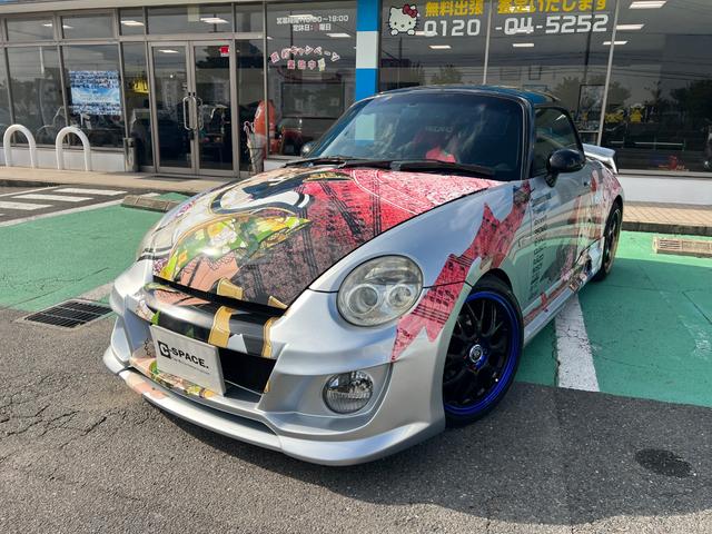 コペン アクティブトップ　痛車　ドライブレコーダー　ＥＴＣ　ナビ　キーレスエントリー　ＡＴ　ＡＢＳ　アルミホイール　エアコン　パワーウィンドウ（11枚目）