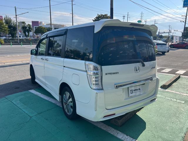 ステップワゴンスパーダ Z ワンオーナー 両側パワースライドドア パドルシフト 車検R9年8月まで 16インチ純正アルミ ETC スマートキー 革巻ステアリング(19枚目)