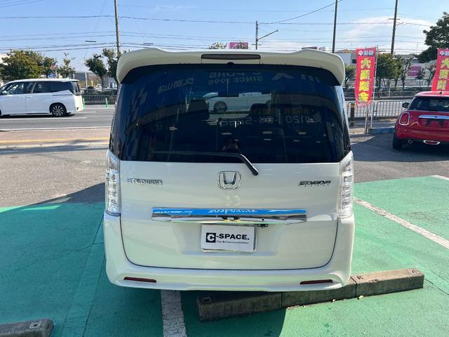 ステップワゴンスパーダ Z ワンオーナー 両側パワースライドドア パドルシフト 車検R9年8月まで 16インチ純正アルミ ETC スマートキー 革巻ステアリング(20枚目)