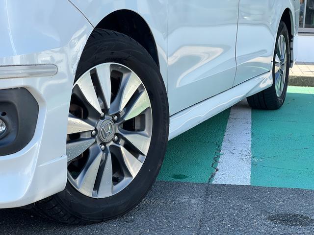 ステップワゴンスパーダ Z ワンオーナー 両側パワースライドドア パドルシフト 車検R9年8月まで 16インチ純正アルミ ETC スマートキー 革巻ステアリング(40枚目)