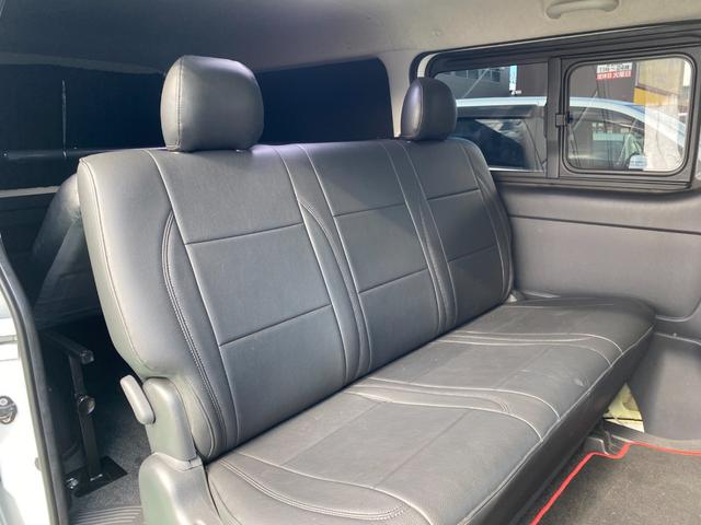 ハイエースバン ロングスーパーGL HKSスーパーチャージャー HKSF-CONiS HKSマフラー Pivotスロットルコントローラー essex19インチアルミ バットフェイスボンネット フルエアロ 前置きインタークーラー キーレス(19枚目)