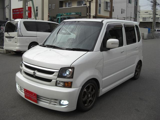 スズキ ワゴンｒ ｆｔ ｓリミテッド ターボ車 モードパルファムｒｒ仕様 ダクト入りフェンダー ファイコネ車高調の中古車 グーネット中古車