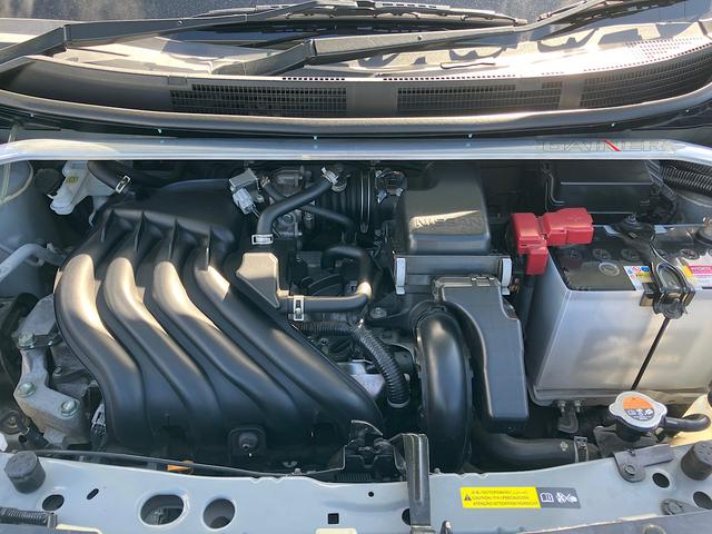 マーチ ニスモ　Ｓ　５ＭＴ　純正メーカーナビ　純正前方ドライブレコーダー　バックカメラ　ＥＴＣ　フロントリップ　リアスポイラー　社外タワーバー　インテリアキー（18枚目）