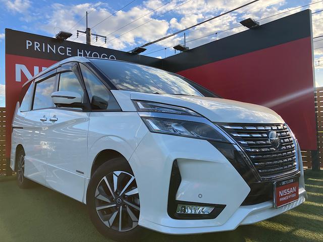 セレナ ハイウェイスターＶ　防水シート　純正メモリーナビ　純正前後ドライブレコーダー　プロパイロット　スマートルームミラー　アラウンドビューモニター　ＥＴＣ　エマージェンシーブレーキ（43枚目）