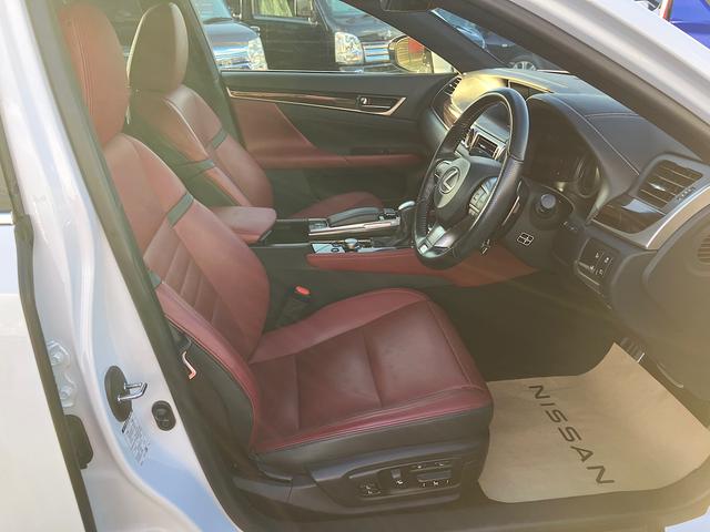 GS GS450h Fスポーツ 純正メーカーナビ パワーバックドア パワーシート シートエアコン レザーシート パーキングアシスト ETC Bカメラ 純正前方ドライブレコーダー(46枚目)