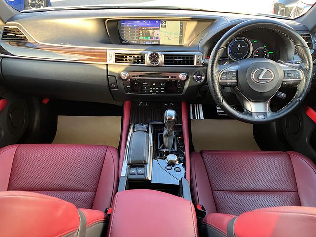 GS GS450h Fスポーツ 純正メーカーナビ パワーバックドア パワーシート シートエアコン レザーシート パーキングアシスト ETC Bカメラ 純正前方ドライブレコーダー(56枚目)