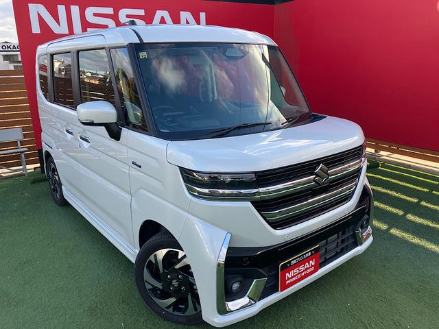 スペーシアカスタム ハイブリッドXSターボ 社外メモリーナビ Bカメラ クリアランスソナー 衝突軽減ブレーキ シートヒーター 両側パワースライドドア クルーズコントロール(26枚目)