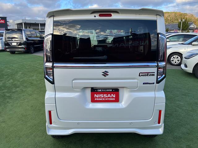 スペーシアカスタム ハイブリッドXSターボ 社外メモリーナビ Bカメラ クリアランスソナー 衝突軽減ブレーキ シートヒーター 両側パワースライドドア クルーズコントロール(34枚目)