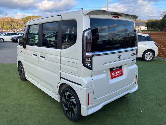 スペーシアカスタム ハイブリッドXSターボ 社外メモリーナビ Bカメラ クリアランスソナー 衝突軽減ブレーキ シートヒーター 両側パワースライドドア クルーズコントロール(43枚目)