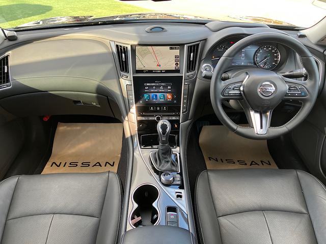 スカイライン ハイブリッド　ＧＴ　タイプＰ　純正ナビ　本革シート　プロパイロット２．０　アラウンドビューモニター　エマージェンシーブレーキ　クリアランスソナー　シートヒーター（56枚目）