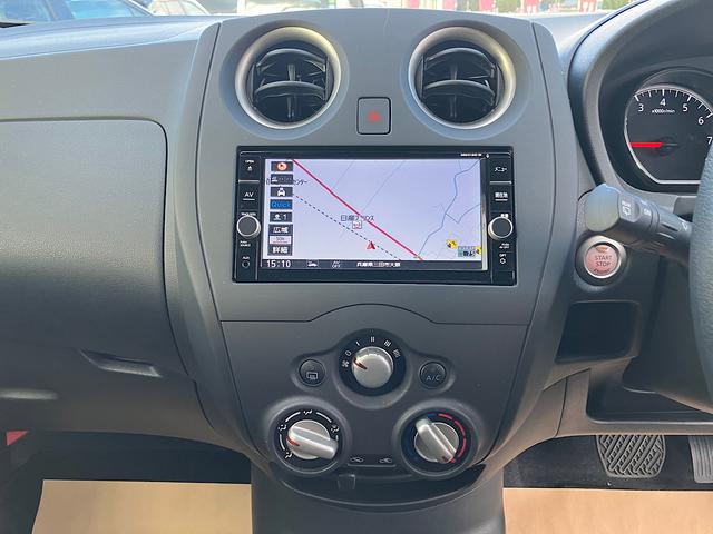 ノート Ｘ　純正メモリーナビ　アラウンドビューモニター　エマージェンシーブレーキ　クリアランスソナー　アイドリングストップ　スマートルームミラー（47枚目）