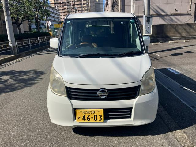 ルークス Ｅ　タイミングチェーン　車検Ｒ８年９月２９日まで　社外ナビ・フルセグＴＶ　デジタルインナーミラー　スマートキー２個　プッシュスタート　ＬＥＤヘッドライト　社外１３インチアルミ　電動格納ミラー（3枚目）