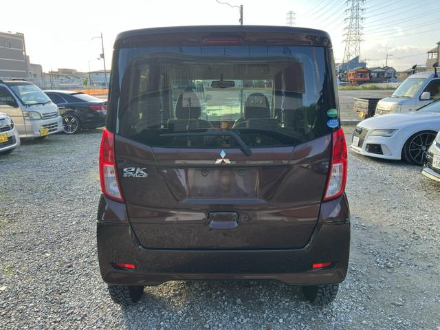 eKスペース G タイミングチェーン 左側パワースライドドア プッシュスタート スマートキー バックモニター付きミラー アイドリングストップ(7枚目)