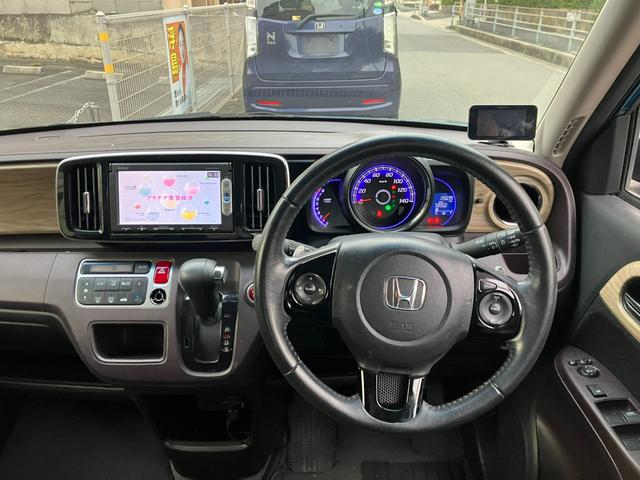 N-ONE プレミアム ツアラー ターボ タイミングチェーン 純正ナビ・ワンセグTV・Bluetooth・バックモニター ドライブレコーダー ETC クルーズコントロール スマートキー2個 プッシュスタート 純正15インチアルミ(10枚目)