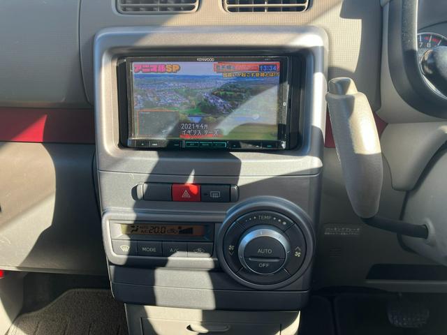 ムーヴコンテ X タイミングチェーン 社外ナビ・フルセグTV・Bluetooth ETC 運転席パワーシート スマートキー ウインカー付電動格納ミラー(12枚目)