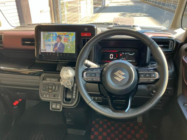 スペーシアカスタム ハイブリッドXSターボ 保証継承渡し 純正9インチナビ・フルセグTV・Bluetooth 全方位モニター付バックモニター 両側パワースライドドア レーダークルーズコントロール デュアルレーダーブレーキサポート 純正15アルミ(10枚目)