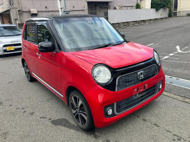 Ｎ－ＯＮＥ プレミアム　ツアラー　ターボ　タイミングチェーン　純正ナビ・ワンセグＴＶ・Ｂｌｕｅｔｏｏｔｈ　バックモニター　クルーズコントロール　ＣＴＢＡ　ＥＴＣ　純正１５インチアルミ　スマートキー２個　プッシュスタート　ＨＩＤヘッド（2枚目）