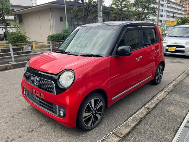 Ｎ－ＯＮＥ プレミアム　ツアラー　ターボ　タイミングチェーン　純正ナビ・ワンセグＴＶ・Ｂｌｕｅｔｏｏｔｈ　バックモニター　クルーズコントロール　ＣＴＢＡ　ＥＴＣ　純正１５インチアルミ　スマートキー２個　プッシュスタート　ＨＩＤヘッド（4枚目）