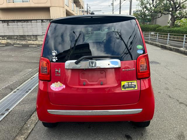 Ｎ－ＯＮＥ プレミアム　ツアラー　ターボ　タイミングチェーン　純正ナビ・ワンセグＴＶ・Ｂｌｕｅｔｏｏｔｈ　バックモニター　クルーズコントロール　ＣＴＢＡ　ＥＴＣ　純正１５インチアルミ　スマートキー２個　プッシュスタート　ＨＩＤヘッド（7枚目）